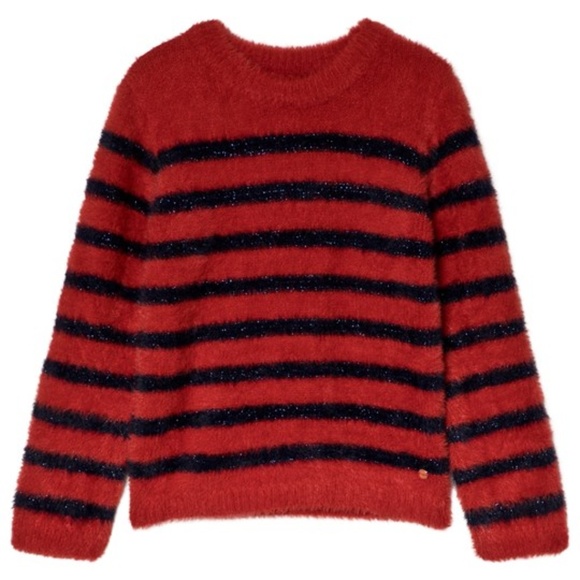 Ikks Other - Ikks - Striped Sweater Red/Navy